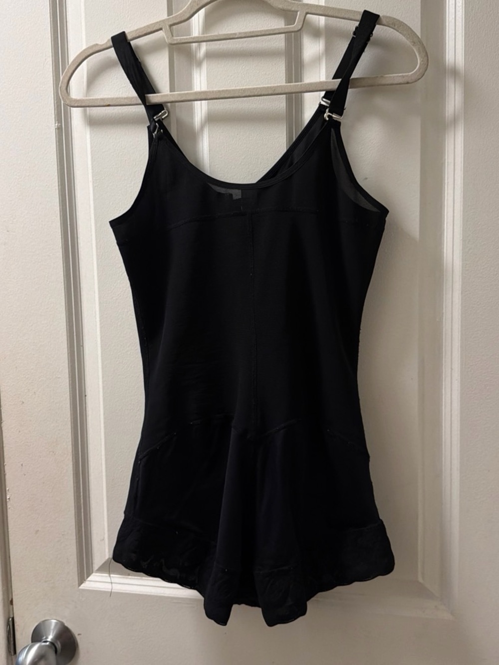Anna Black Adjustable-Strap Camisole Tank